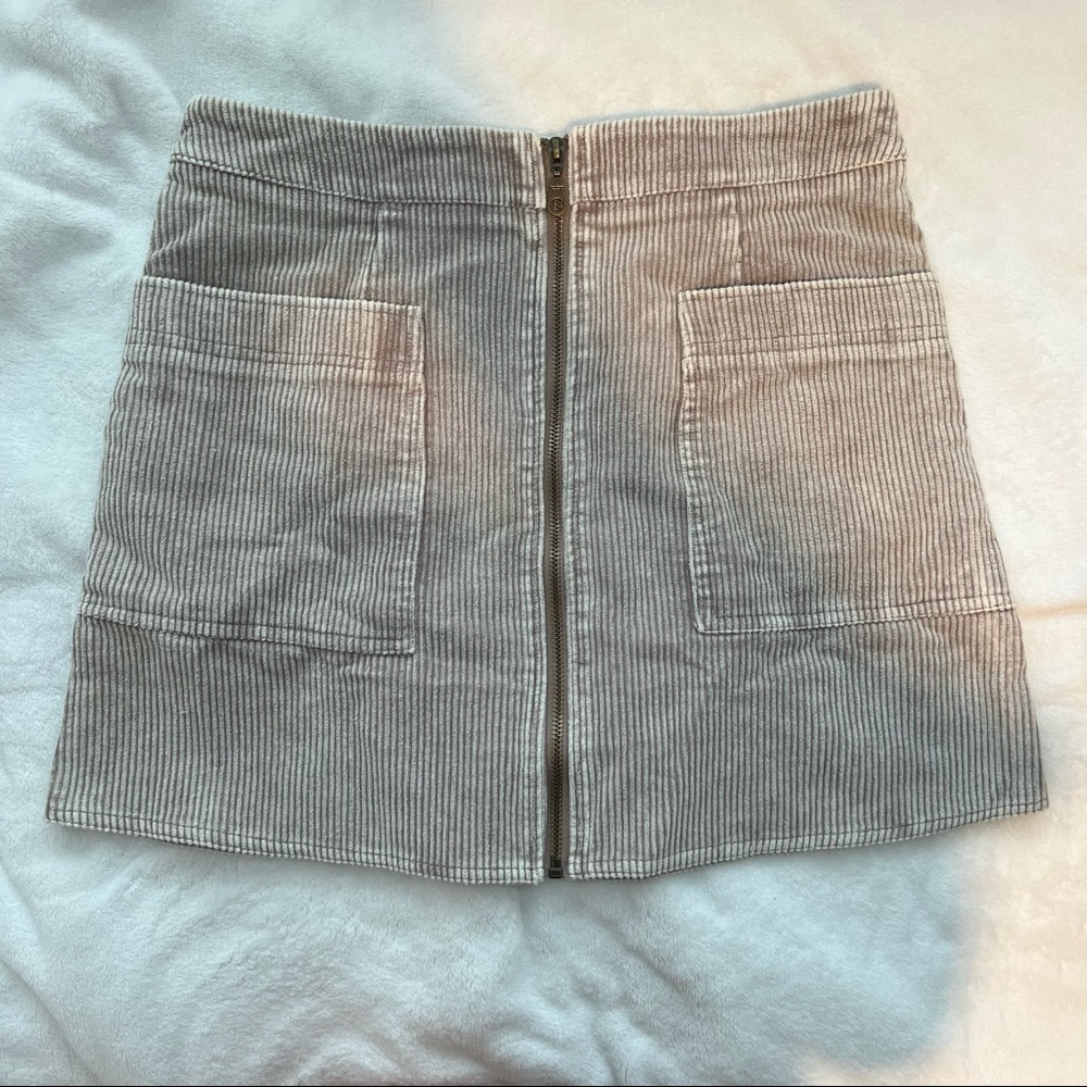 Corduroy skirt